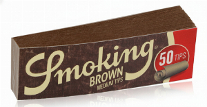 Smoking Brown Medium Tips 50 Stk.