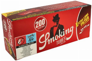 Smoking Extra Long Filterhülsen 200 Stück
