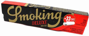 Smoking King Size Delux + Filter Tips