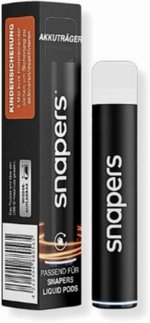 snapers eco Akkuträger Schwarz E-Zigartte