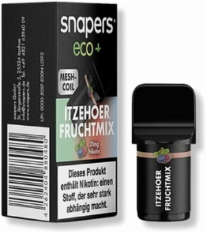 snapers eco+ Itzehoer Fruchtmix Prefilled Pod 1x2ml 20mg
