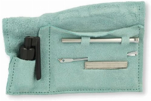 Snuf Set Chrom Finish Large Mint Farben