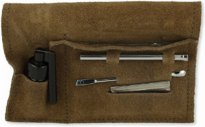 Snuff Set Chrom Finish Large Nr. 5