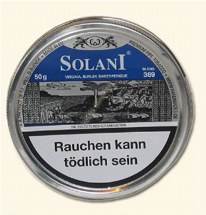 Solani Pfeifentabak Blau Blend 369 50g Dose