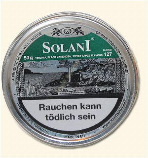 Solani Pfeifentabak Grün Blend 127 50g Dose