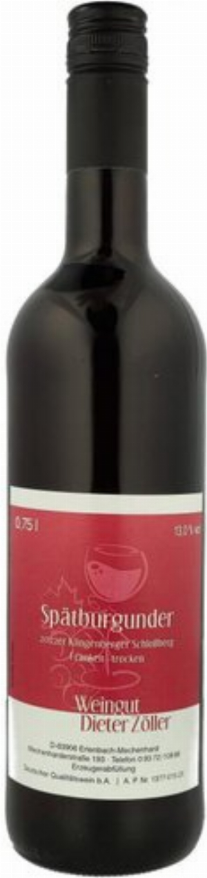 Spätburgunder 0,75l 2022er - trocken