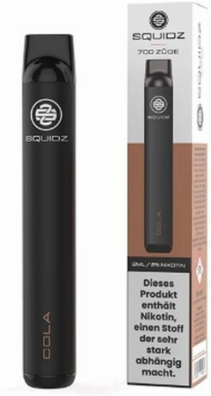 SQUIDZ 700 Einweg E-Shisha Cola 20 mg Nikotin