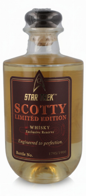 Star Trek Scotty Limited Edition Whisky 40% Vol. 700ml 1820/1900
