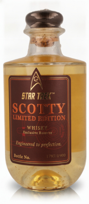 Star Trek Scotty Limited Edition Whisky 40% Vol. 700ml 1797/1900