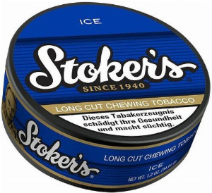 Stokers Ice Long Cut Chewing Tobacco 34g Dose Kautabak