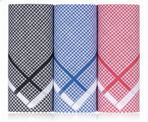 Stuco Kurt3 - 3er Set Schnupftücher Grün / Blau / Rot