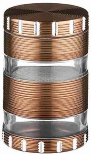 Super Heroes Grinder Aluminium 4-teilig Ø 60 mm