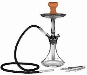 Hookah Super Heroes Shisha transparent/anthrazit 1er 