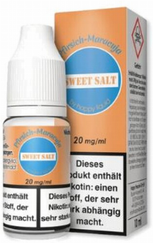   Sweet Salt by HL Pfirsich-Maracuja   20mg Nic Salt