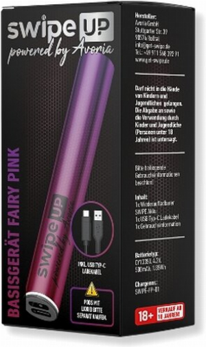 Swipe UP powered by Avoria Akkuträger Fairy Pink