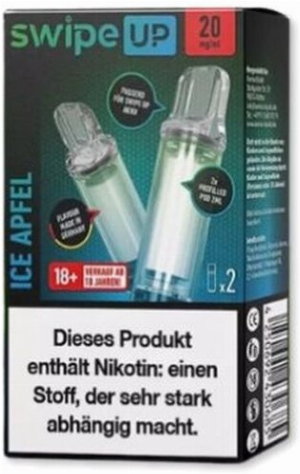 Swipe UP powered by Avoria Ice Apfel Prefilled Pods 2x2ml 20mg