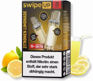 Swipe UP powered by Avoria Zitronen Limonade Prefilled Pods 2x2ml 20mg