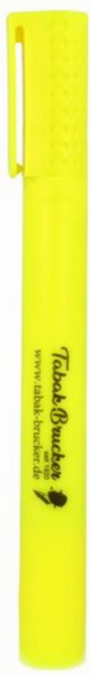 Tabak Brucker XXL Textmarker Gelb