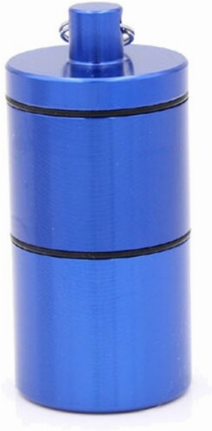 Tabak Vorratsdose 2-teilig blau