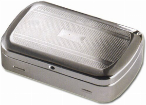 Tabakdose für Feinschnitt 8,5x5,5x2 cm