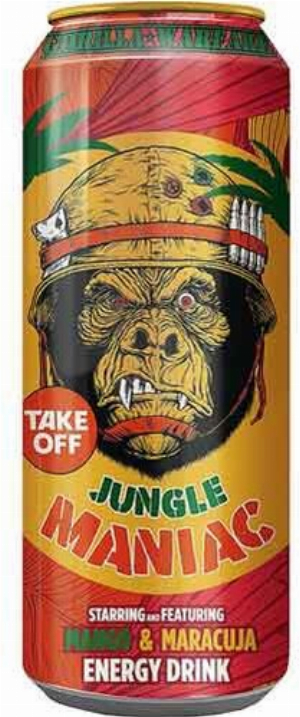 Take Off Jungle Maniac Energy Drink