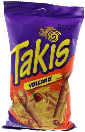 Takis Queso Vulcano Chilli and Cheese 100g