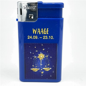 Takito Elektrofeuerzeug Serie Sternzeichen Motiv Waage