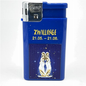 Takito Elektrofeuerzeug Serie Sternzeichen Motiv Zwillinge