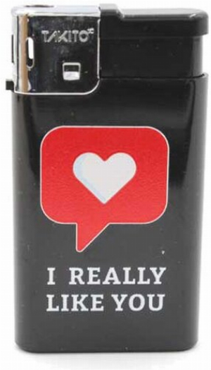 Takito Elektronikfeuerzeug I really like you Motiv