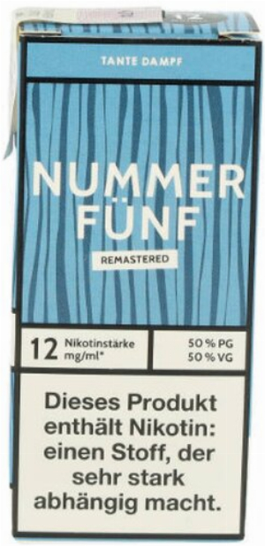 Tante Dampf  Liquid Nummer Fünf 12mg
