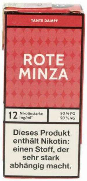 Tante Dampf  Liquid Rote Minza 12mg