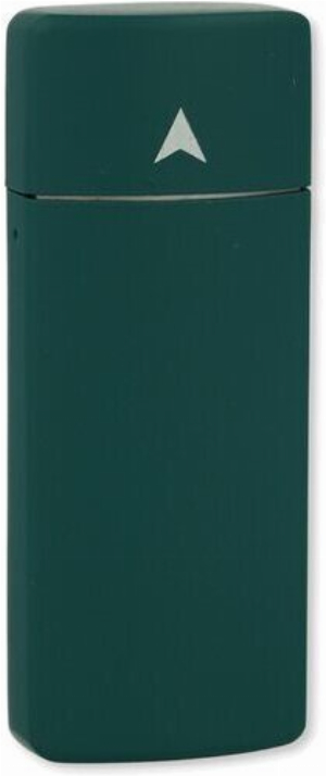 Taschenaschenbecher Metall Dunkelgrün 