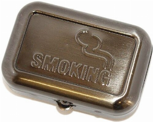 Taschenaschenbecher Smoking Bronze