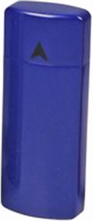 Taschenascher mit Schiebefunktion blau