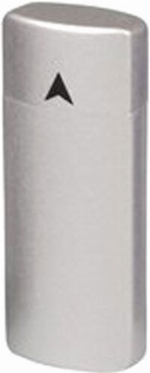 Taschenascher mit Schiebefunktion silber