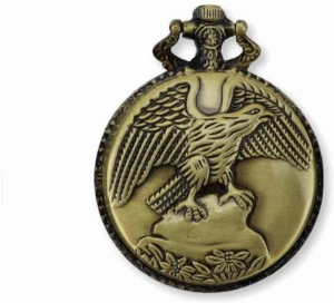 Taschenuhr Alu Grinder 2-teilig Gold