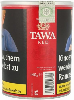Tawa Red Tabak No 2 140g Dose Feinschnitt