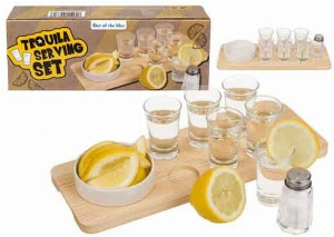 Tequila-Servier-Set 9-teilig