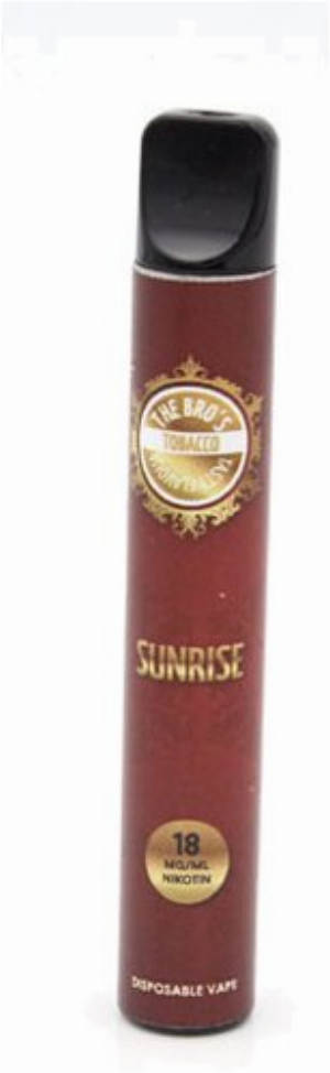 The Bros Disposable 500 Züge Einweg E-Shisha Sunrise 18mg