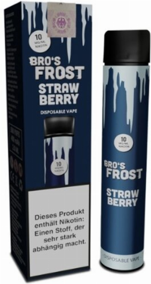 The Bros Frost Einweg E-Zigarette Strawberry 10mg