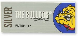 The Bulldog Silver Filter Tips King Size perforiert 33 Stück