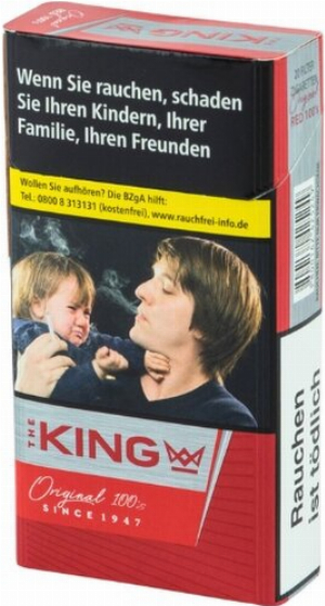 The King Zigaretten Original Red 100er 20er