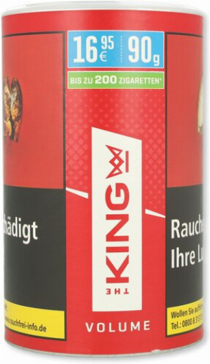 The King Red Volumen Tabak Dose 90g