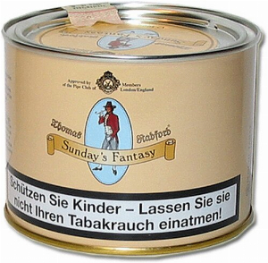 Thomas Radford Pfeifentabak Sundays Fantasy 100g Dose