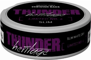 Thunder Heritage Limited No.4 Pfefferminze Lakritz Chewing Bags