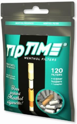 Tip Time Menthol-Kapsel Zigarettenspitze 120 Stück