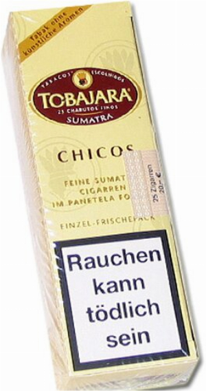 Tobajara Chicos Sumatra 25 er Zigarillos