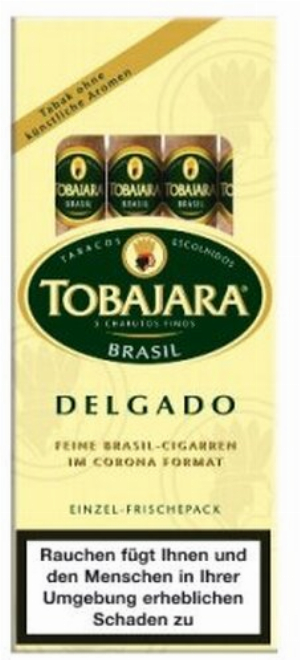 Tobajara Delgado Brasil Zigarren 20 Stück