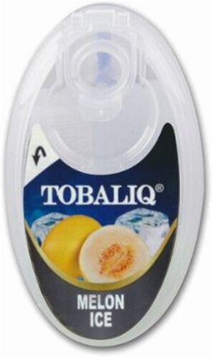 Tobaliq Aroma Kapseln Melon Ice 1x100 Stück mit Stick
