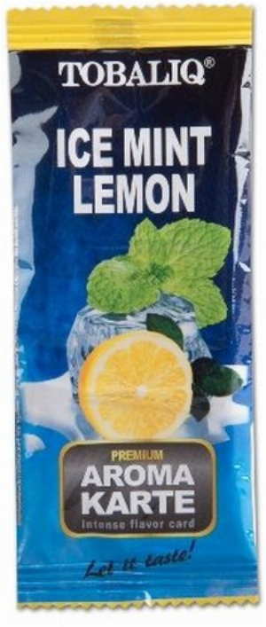 TOBALIQ Aromakarte Ice Mint Lemon